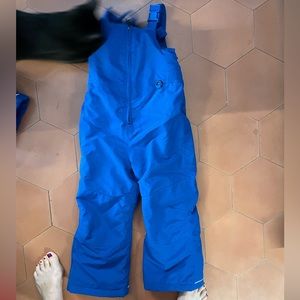 Hanna Andersson snow bibs size 110cm/US 5, blue